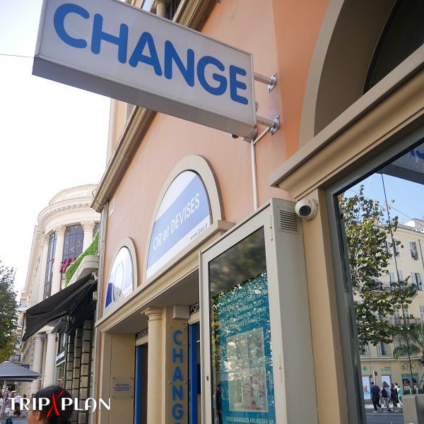 Currency Exchange Rates in Nice City Center Currency Exchange Rates in Nice City Center