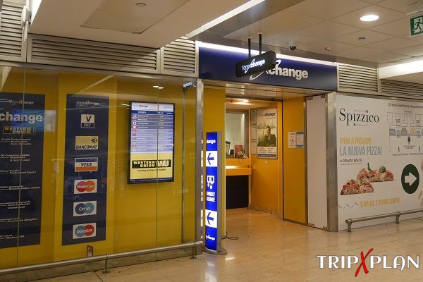 Currency Exchange at Milan Train Station Milano Centrale Currency Exchange at Milan Train Station Milano Centrale