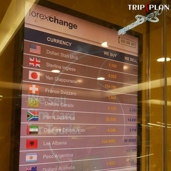 Currency Exchange at Milan Train Station Milano Centrale Currency Exchange at Milan Train Station Milano Centrale