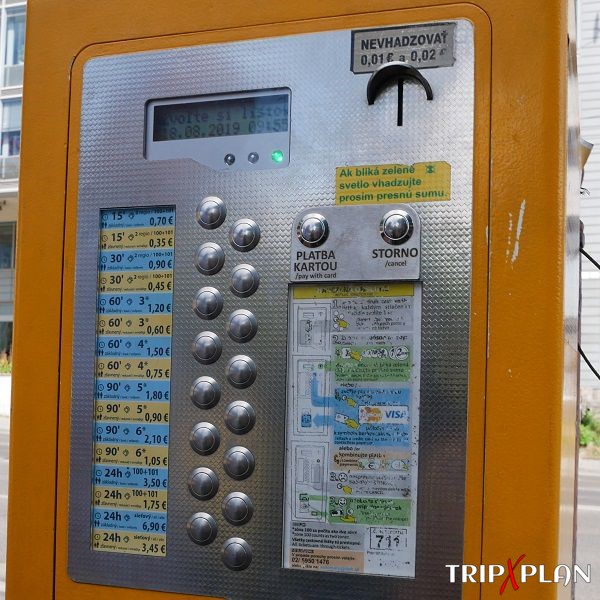 Bratislava Public Transport Ticket Price & Info