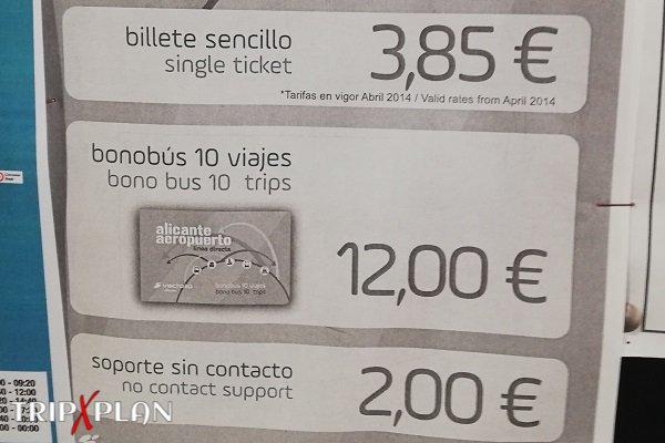 OLD Bus Ticket Price